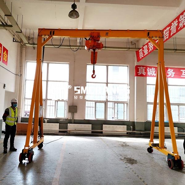 3t無軌電動行走龍門吊